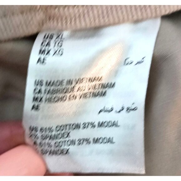 INC High Rise Button Fly Shorts Toasted Twine NWT Relaxed Fit Size XL - Picture 4 of 6